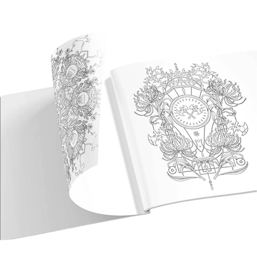 Official Sleep Token Colouring Book
