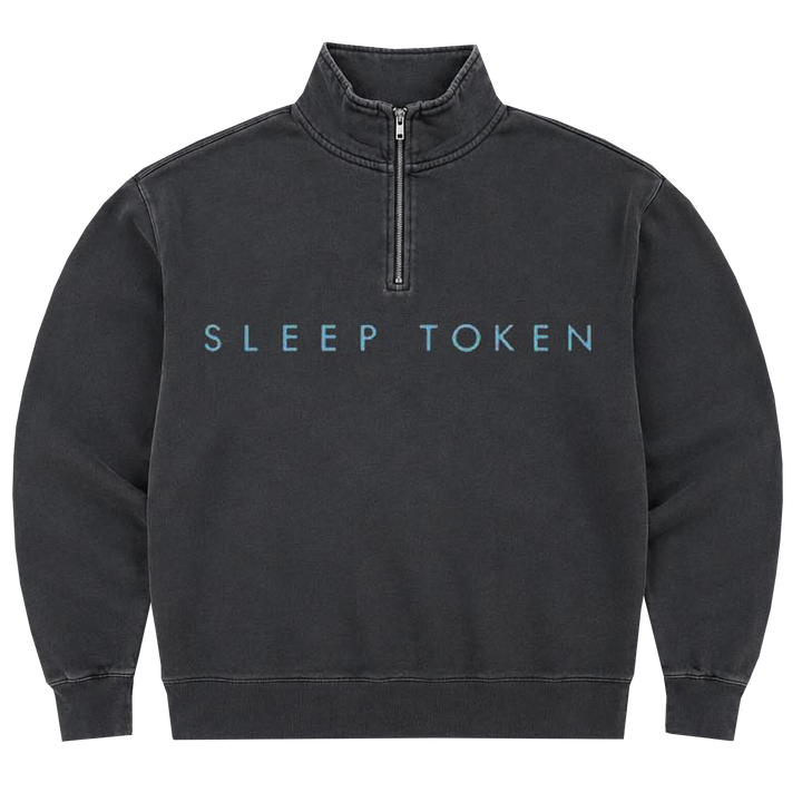 Coral Emblem Half Zip Sweatshirt EU